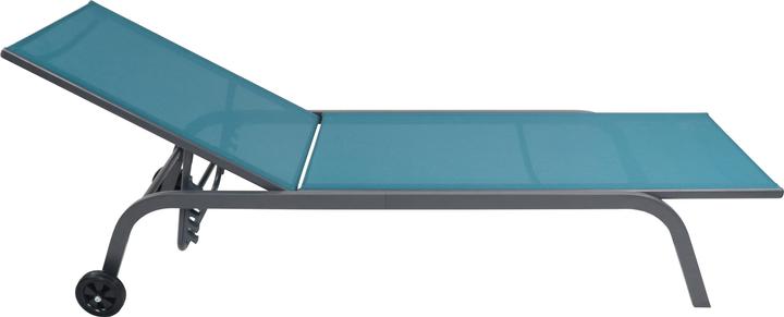 Produktbild VCM Sonnenliege Liegestuhl Rollen Sonlas (190 cm)