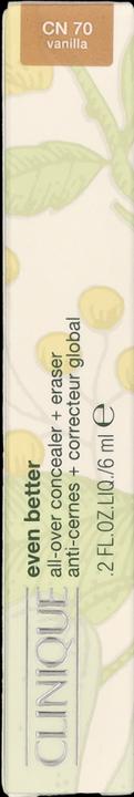 Actual product image Clinique Net Better All Over Concealer + Eraser Cn 70 Vanilla 6ml (Vanilla)