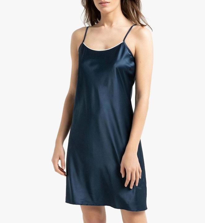 La Redoute Collections Nachthemd mit schmalen Trägern