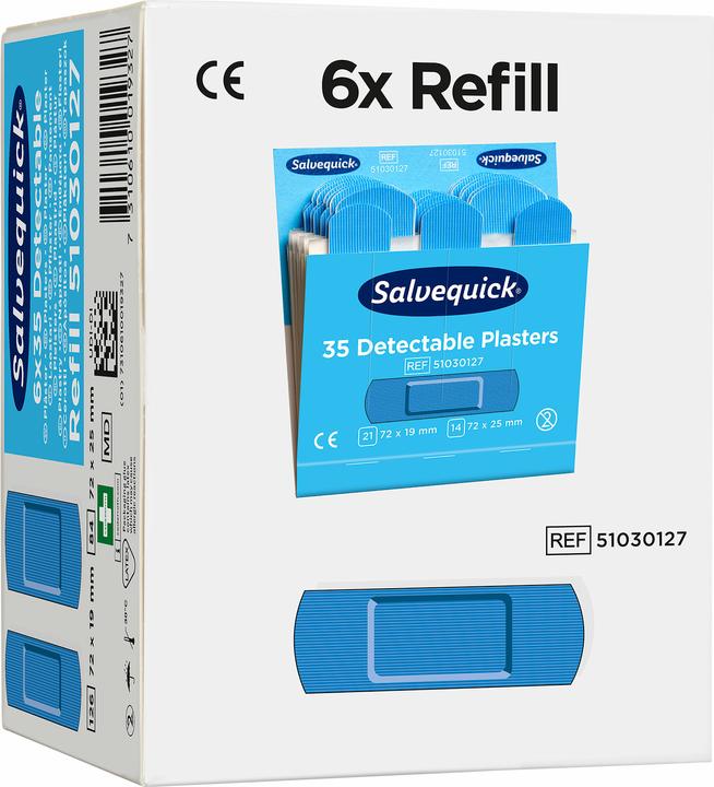 Immagine prodotto Salvequick Strisce di gesso rilevabili (6 x)