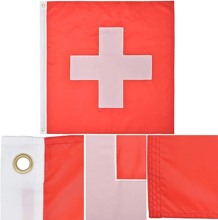 Actual product image I Am Creative Schweizer Flagge Accessoire Swiss Flag