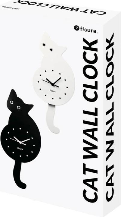 Immagine prodotto Fisura Orologio a forma di gatto bianco