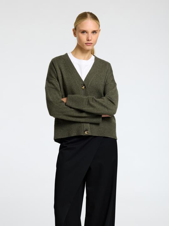 Actual product image Selected Femme V-neck cardigan (L)