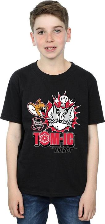 Immagine prodotto Tom & Jerry Tomic Energy Maglietta Ragazzi (128)