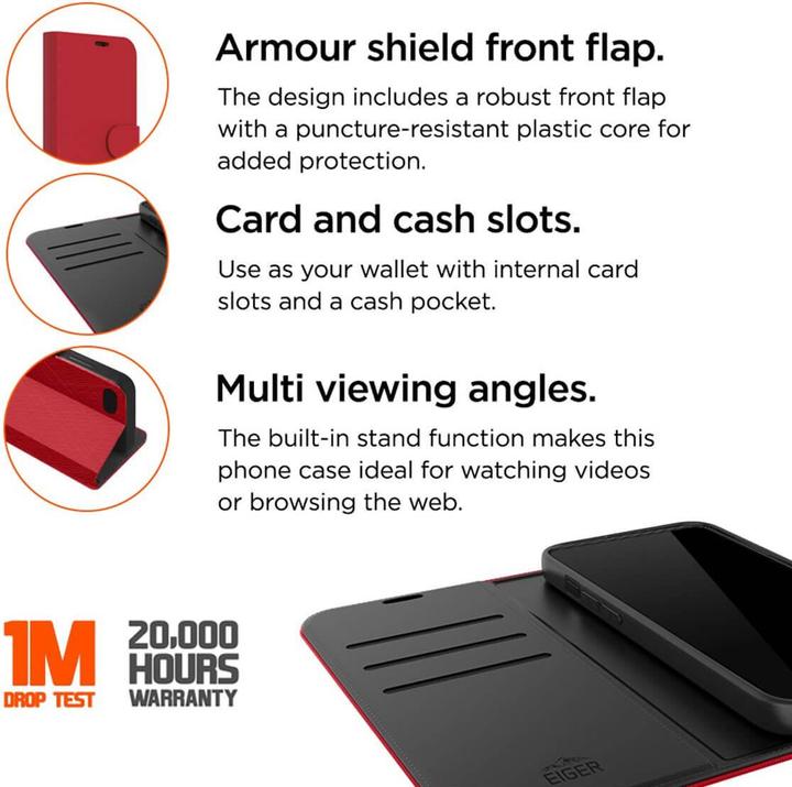 Produktbild Eiger North Folio Bookcase (Apple iPhone 15 Pro Max)
