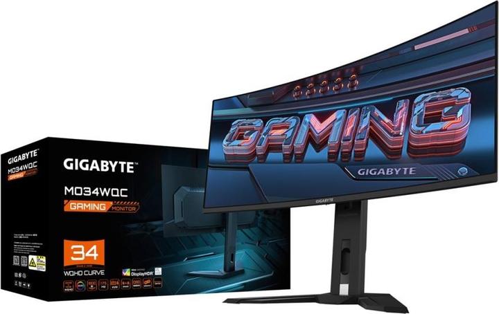 Produktbild Gigabyte MO34WQC (3440 x 1440 Pixel, 34")