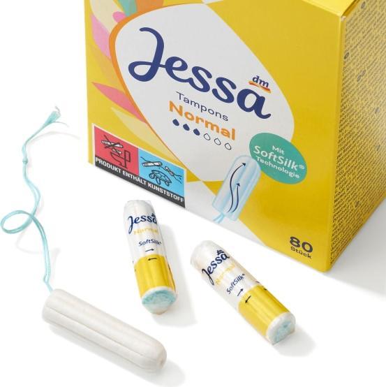 Produktbild dm Jessa Tampons Normal (80 x, Normal)