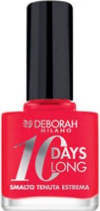 Produktbild Deborah Milano 10 Days Long Nail Enamel One Shot No.870 (Farblack)