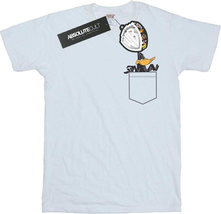 Looney Tunes Daffy Duck Faux Pocket TShirt Jungen
