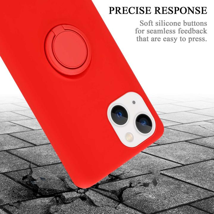 Immagine prodotto Cadorabo Custodia per Apple iPhone 14 PLUS in TPU Liquid Ring in stile custodia in silicone (Apple iPhone 14 Plus)