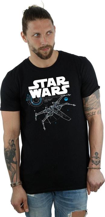 Image du produit Star Wars - T-shirt THE LAST JEDI X-WING - Homme (3XL)
