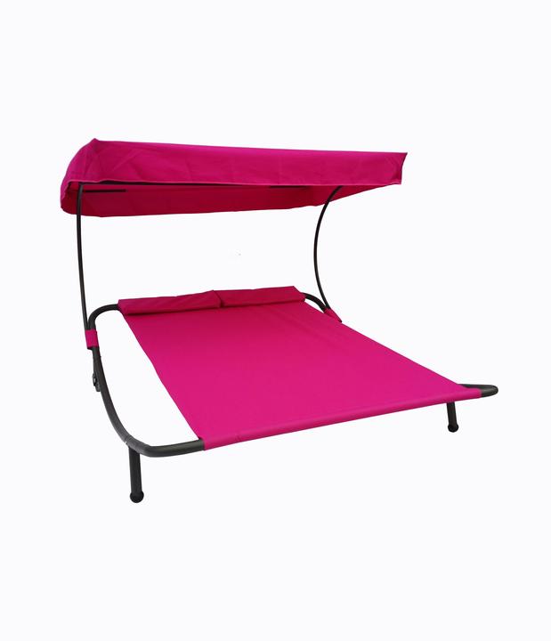 Produktbild VCM Doppelliege Gartenliege 2 Personen Bindox (200 cm)