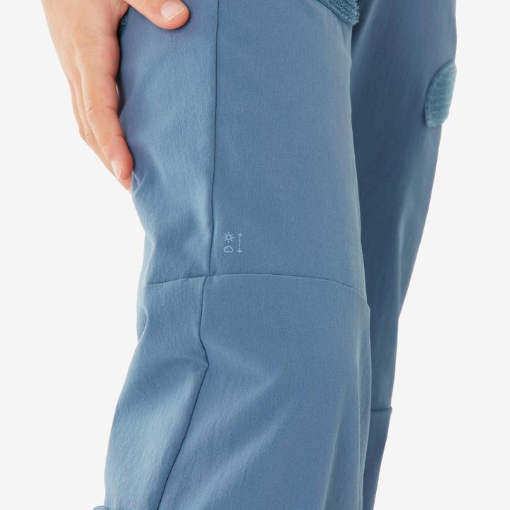 Image du produit Quechua Pantalon modulable de randonnée enfant 2-6 ans, MH100 Easy bleu (5, 6)