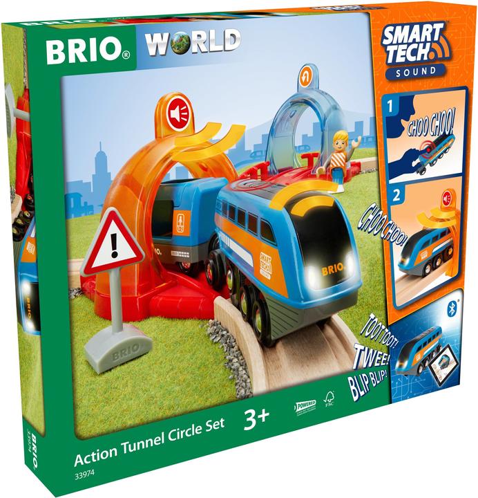 Produktbild Brio Smart Tech Sound Action Tunnel Kreissatz