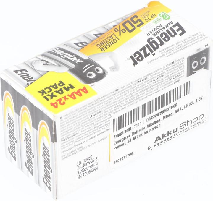 Actual product image Energizer Alkaline Power (24 pcs., AAA, 1200 mAh)