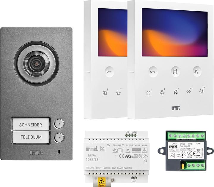 Actual product image Grothe GROT video intercom set
