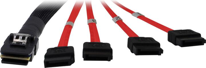 Immagine prodotto Intertech Cavo SFF 8087 4x SATA, -Z- per collegare 4 dischi rigidi con 1 controller SAS