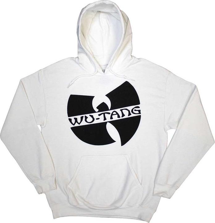 Wu Tang Clan Slanted Logo Mono (Hoodie) (S)