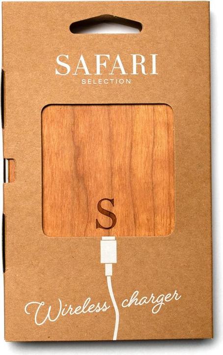 Image du produit Safari Selection Borne de charge Wireless Charger rouge cerise (10 W)
