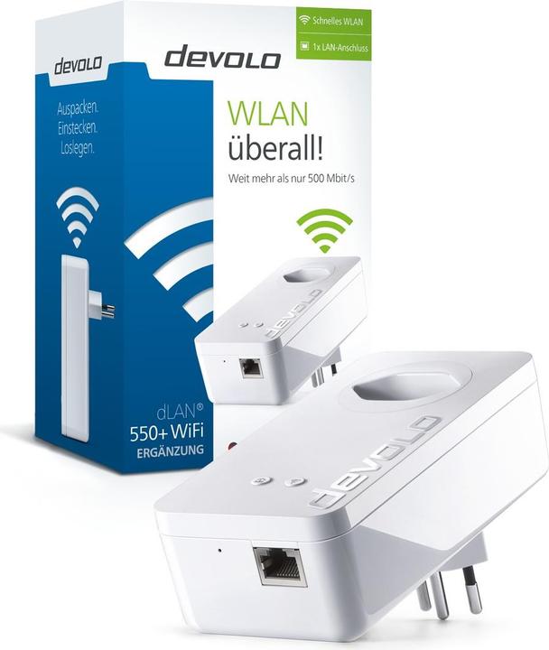 Image du produit Devolo dLAN 550+ WiFi extension (500 Mbit/s)