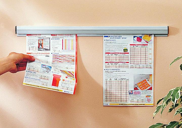 Actual product image Brady Wall rail - 880mm (1 piece)