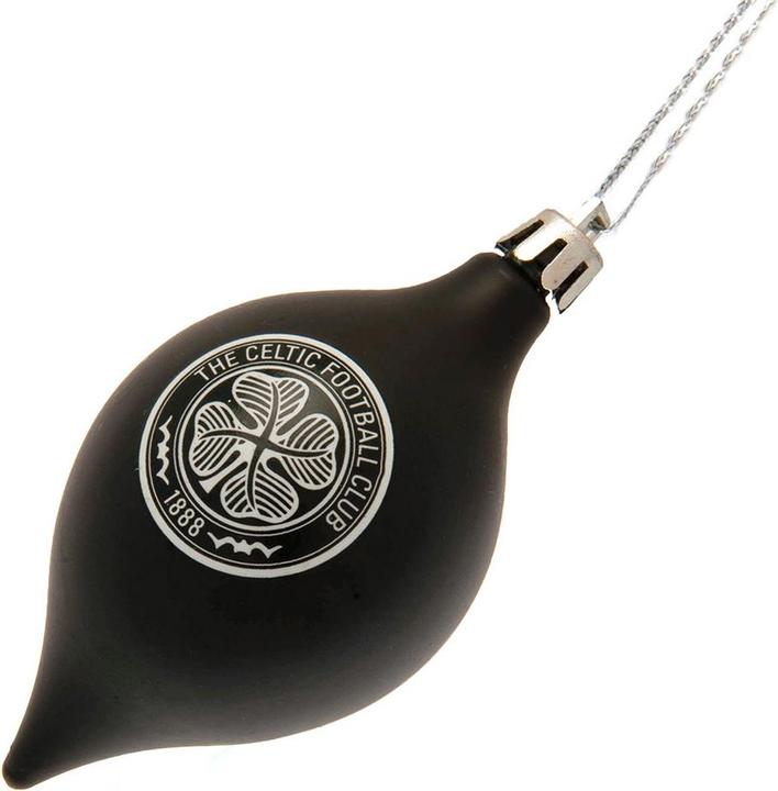Produktbild Celtic FC Christbaumkugel Weihnachtliches Design (3Erpack) (3 -teilig)