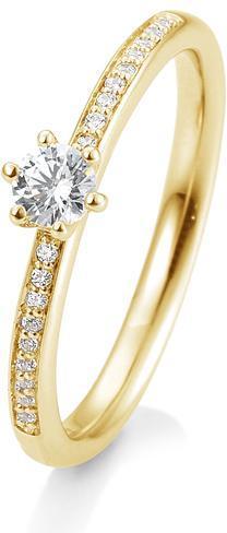 Immagine prodotto Breuning Anello di fidanzamento con pavé (52, 585/14 K Oro)