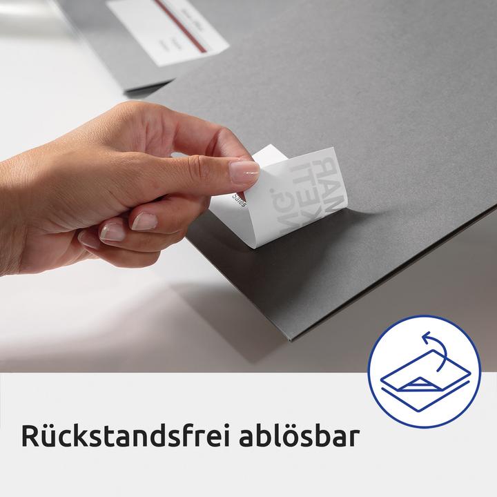 Actual product image Avery Zweckform labels 5087 white
