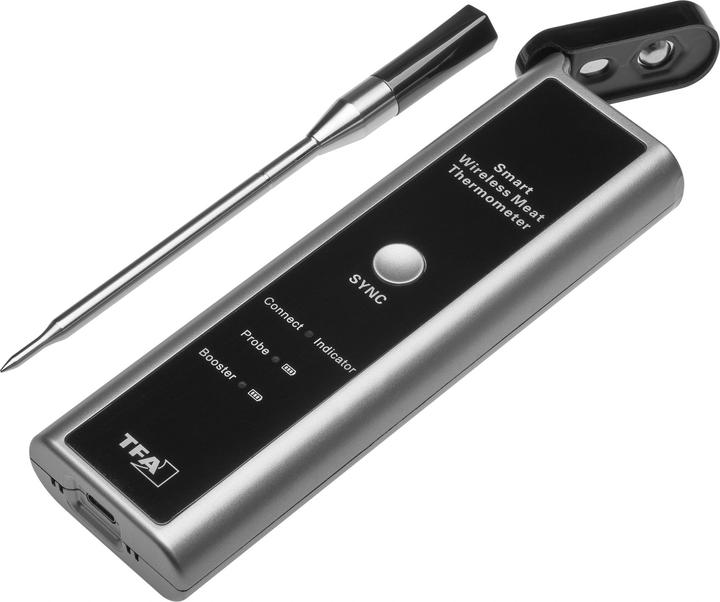 Actual product image TFA BBQ Thermometer inkl. L-Batterie anthrazit, FS-TFA
