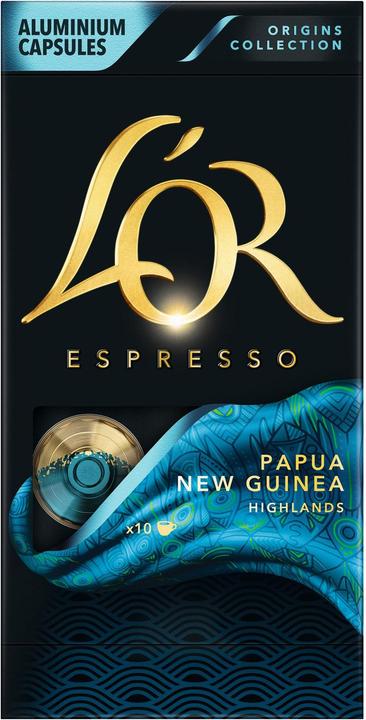 Immagine prodotto L’OR Espresso Capsule di caffè Espresso Papua Nuova Guinea 10 Capsule (1 x Porta.)