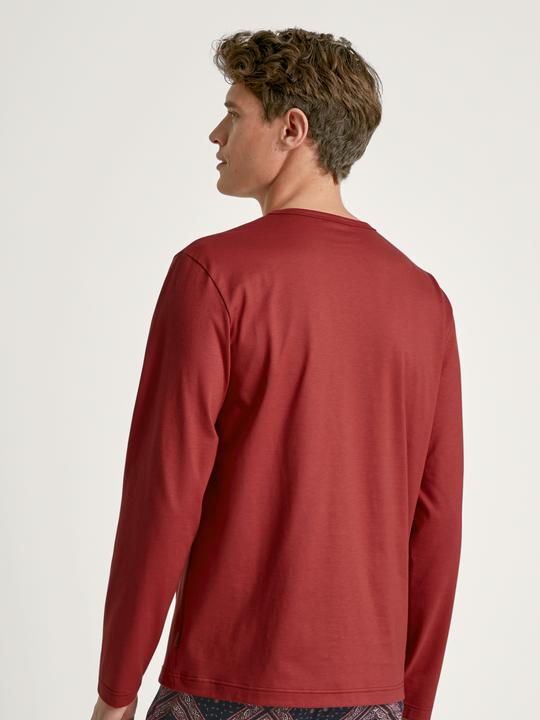 Actual product image Calida Shirt Loungewear " RMX Sleep Time off " dark red (M)