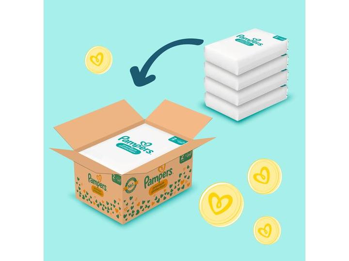 Actual product image Pampers Premium Protection (Size 2, Monthly box, 240 Piece)