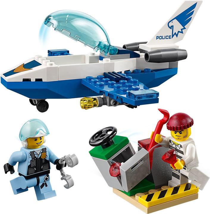 Actual product image LEGO Police Airplane Patrol (60206, LEGO City)