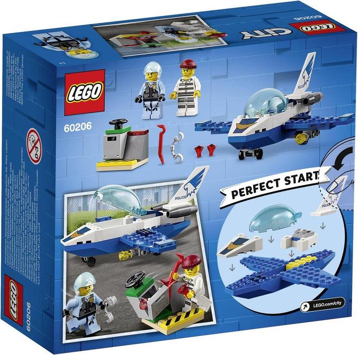 Actual product image LEGO Police Airplane Patrol (60206, LEGO City)