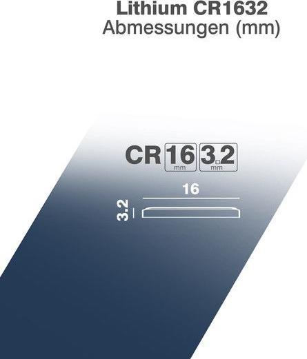 Immagine prodotto Camelion Litio (1 pz., CR1632, 120 mAh)