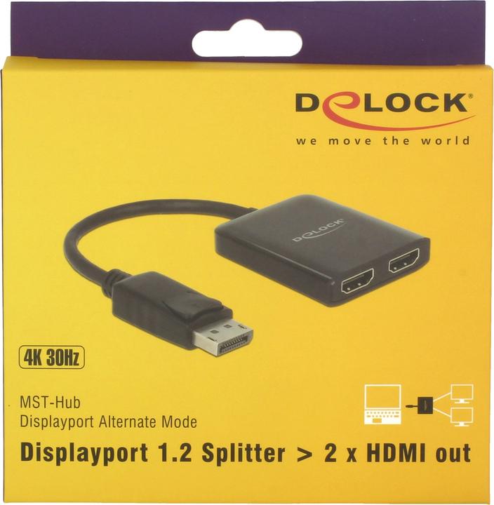 Actual product image Delock DP to (HDMI, 25 cm)