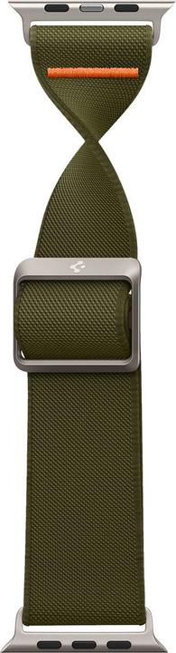 Immagine prodotto Spigen Fascia Fit Lite per Apple Watch Serie 42, 44, 45, 49 mm - kaki (42 mm, 44 mm, 45 mm, 49 mm, Nylon, Tessuto, Acciaio inossidabile)