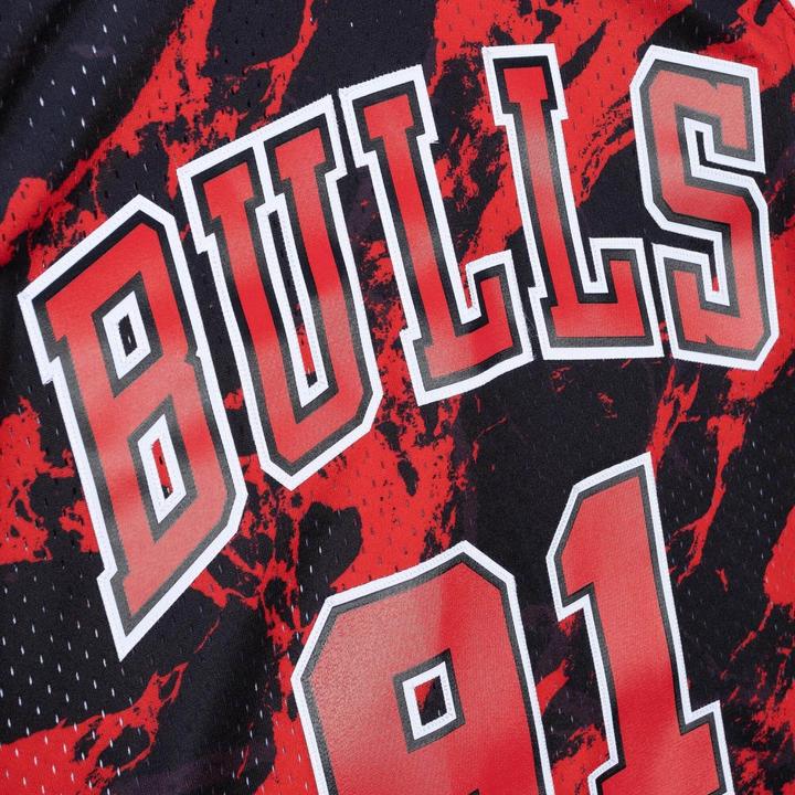 Actual product image Mitchell & Ness NBA Team Marble Swingman Jersey - Chicago Bulls - 102819 (M)
