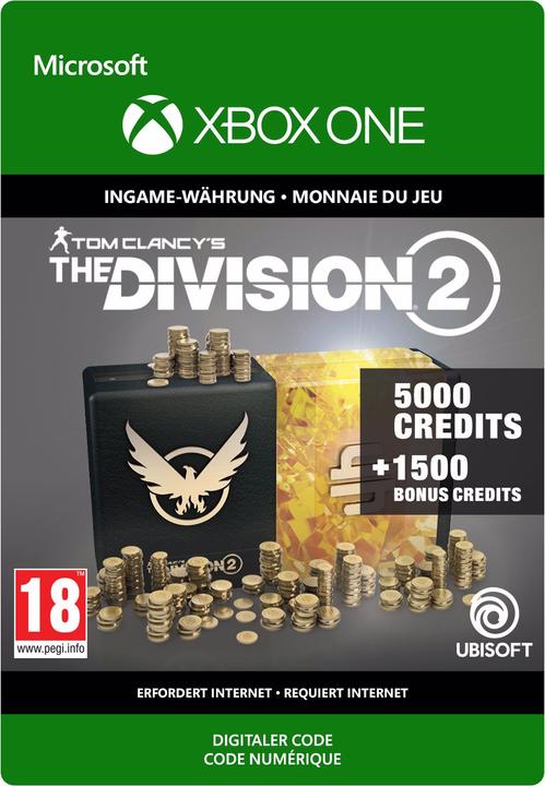 Produktbild Microsoft Tom Clancy's The Division 2: 6500 Premium Credit Pack