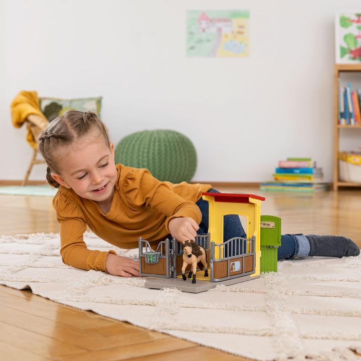 Produktbild Schleich Ponybox mit Islandpferd Hengst