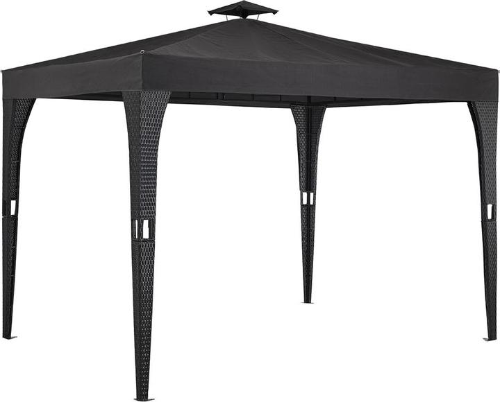 Image du produit Deuba Kiosque en poly rotin (300 cm, 300 cm)