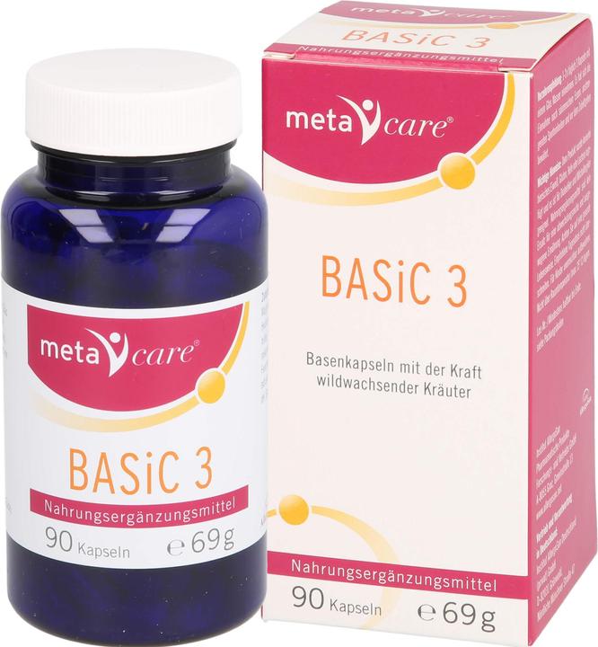 Produktbild Meta Care Basic 3 Kapsel (90 Stück, Kapseln, 110 g)