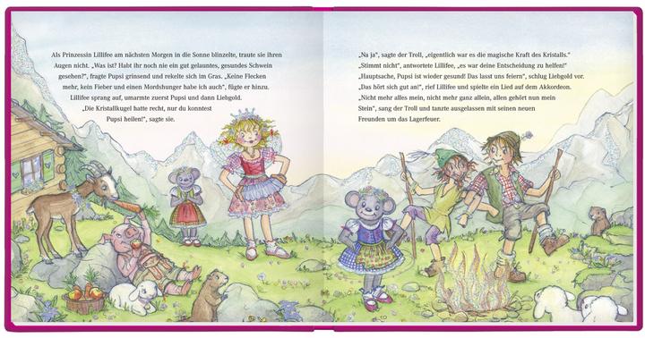 Produktbild Prinzessin Lillifee und der Bergkristall (Deutsch, Monika Finsterbusch, 2012)