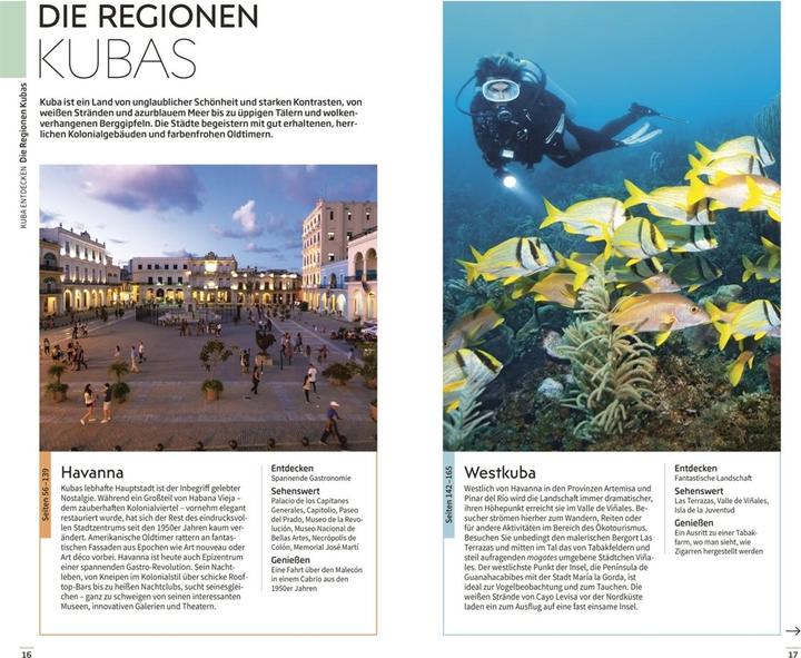 Image du produit Vis-à-Vis Reiseführer Kuba (Allemand, DK Verlag Voyage, 2023)