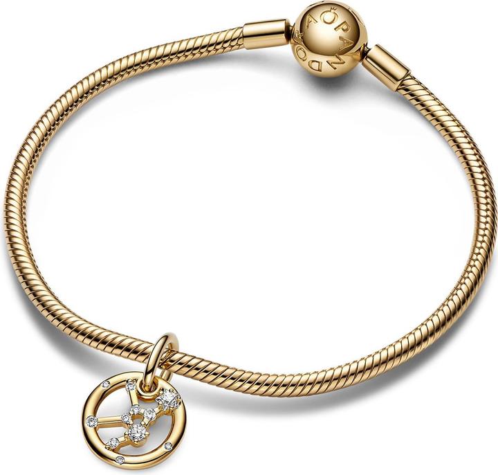 Image du produit Pandora Jungfrau Zodiak (Plaqué or)