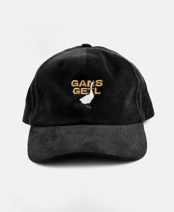 Immagine prodotto Plakativ «Gans Geil» Corduroy Cap Black