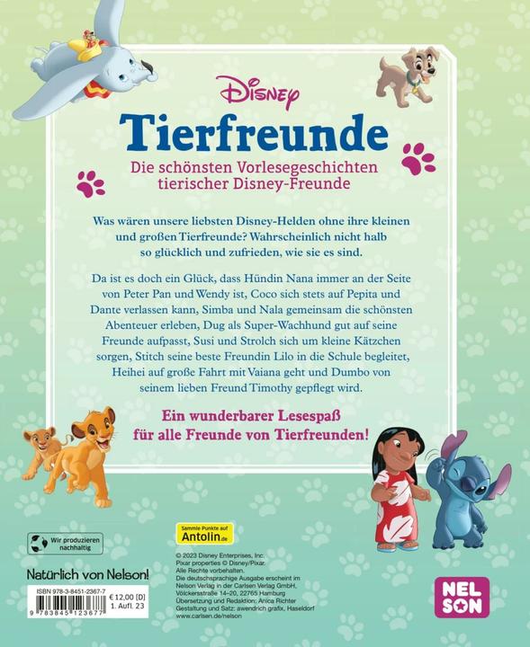 Produktbild Disney: Tierfreunde (Deutsch, 2023)