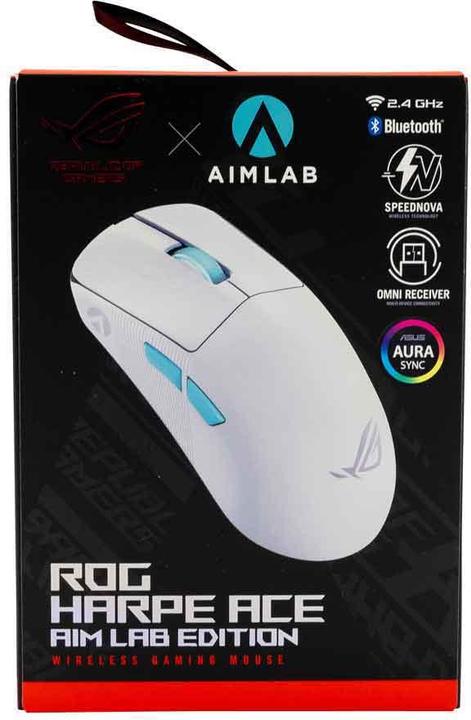 Actual product image ASUS ROG Harpe Ace Aim (Wireless, Cable)
