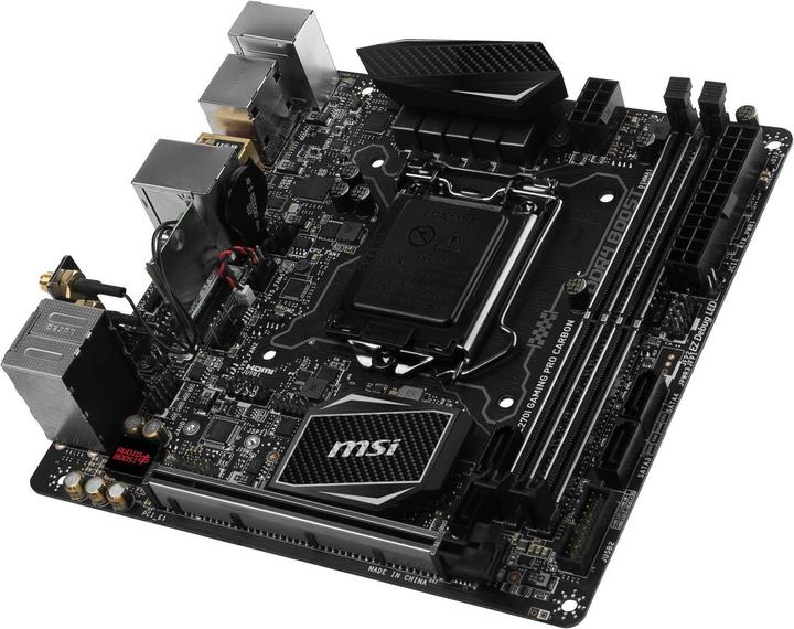 Produktbild MSI Z270I Gaming Pro Carbon AC (LGA 1151, Intel Z270, Mini-ITX)