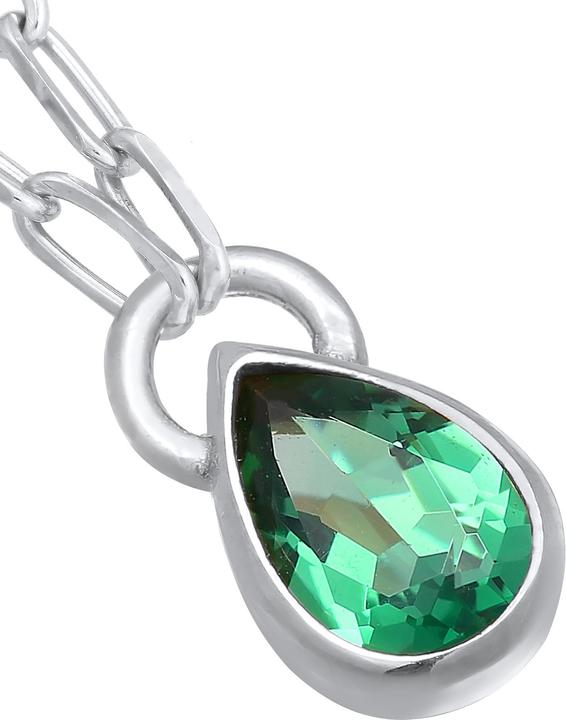 Immagine prodotto Elli Collana di pietre preziose, gocce (Argento 925, Quarzo, 45 cm)